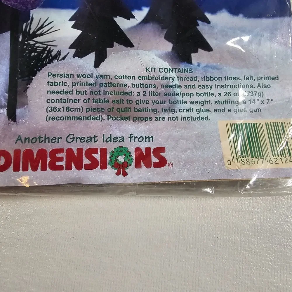 Vintage‎ 1997 Dimensions Bottle Buddies Kit 